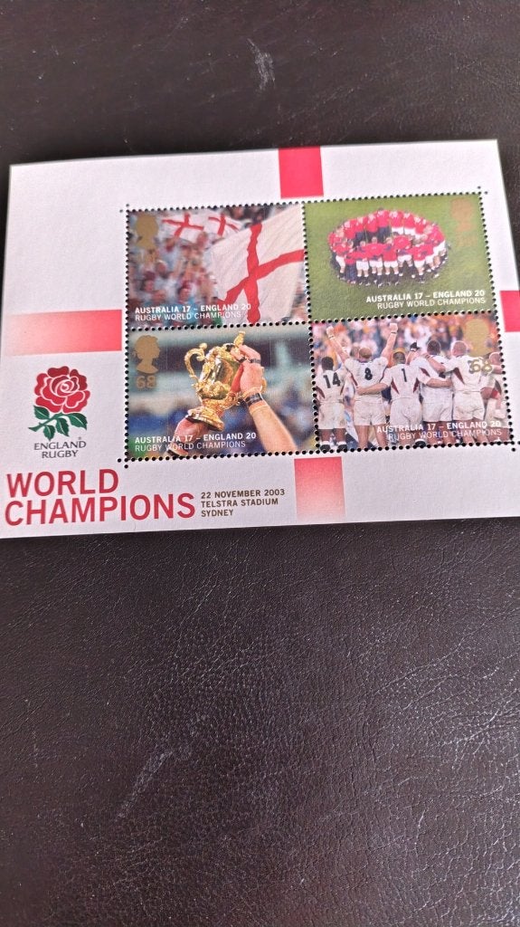 Blok Engeland (Rugby), Ophalen of Verzenden, Postfris