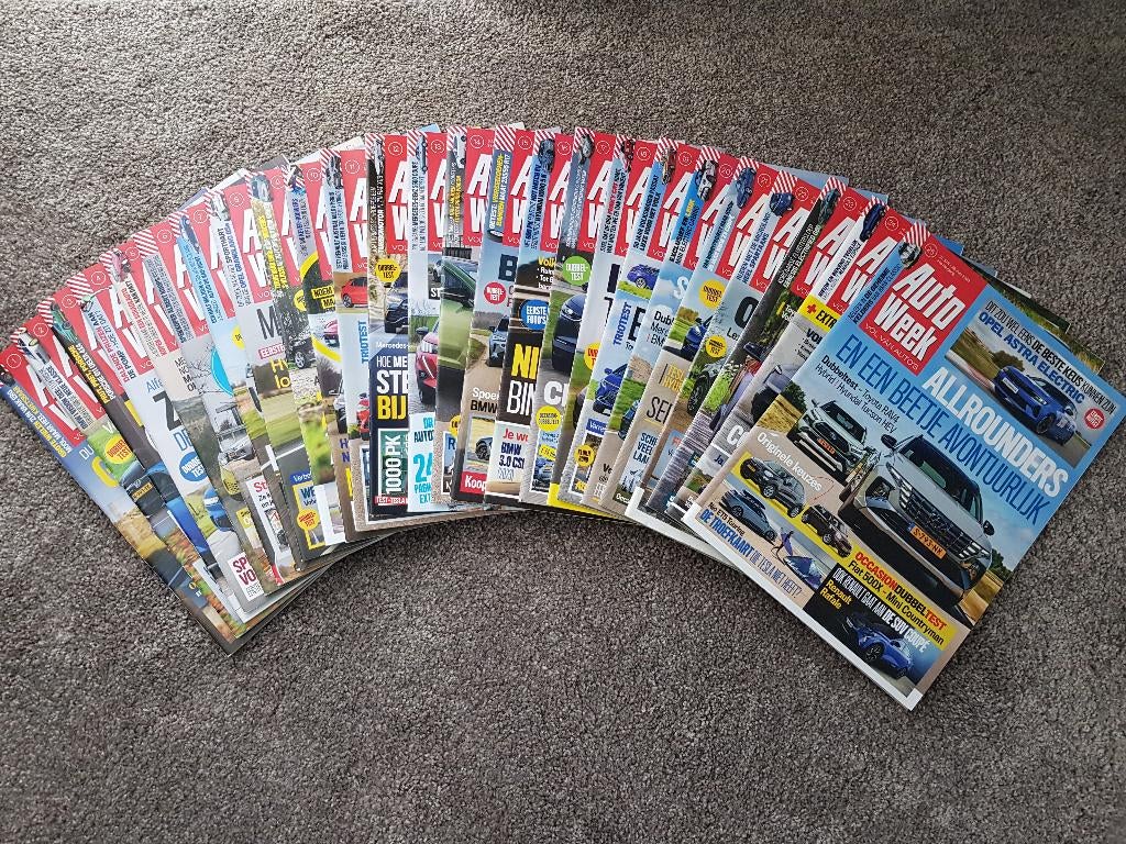 Tijdschriften: Autoweek -- 2023 -- 52 stuks (compleet, zgan), Ophalen of Verzenden, Zo goed als nieuw, Overige typen