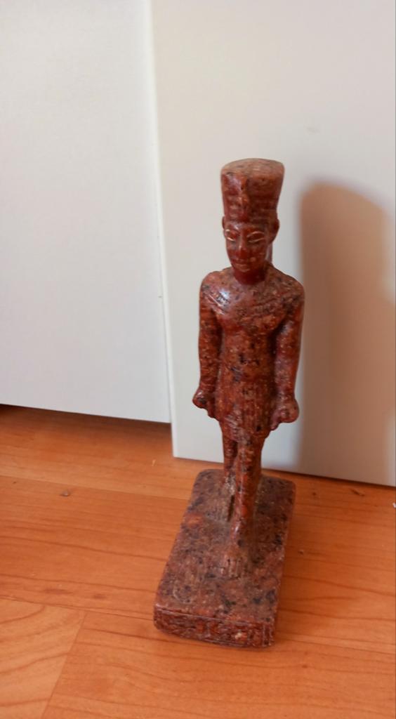 Egyptisch beeld Farao van graniet, Ophalen of Verzenden