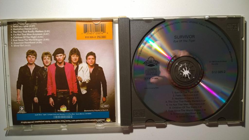 Survivor - Eye Of The Tiger, Ophalen of Verzenden, Zo goed als nieuw, Poprock