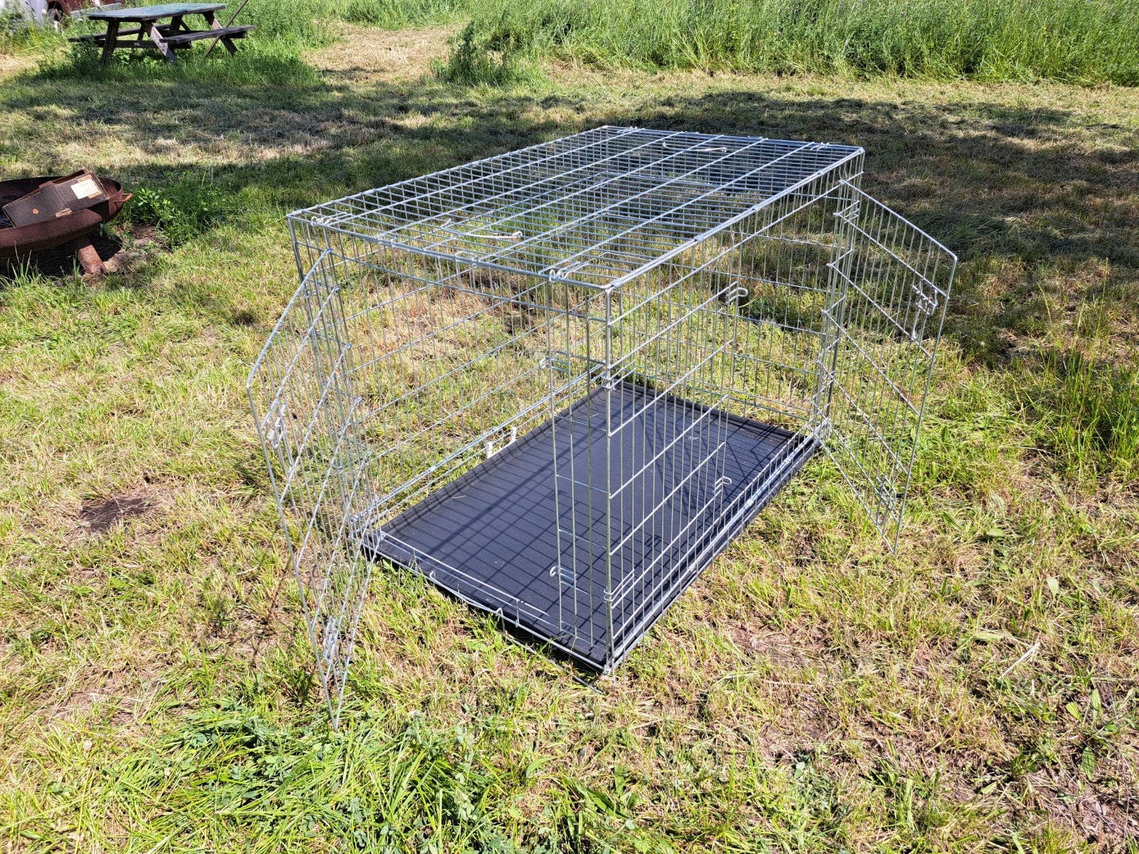 Opvouwbare hondenbench, Dieren en Toebehoren, Hondenbenches, Ophalen