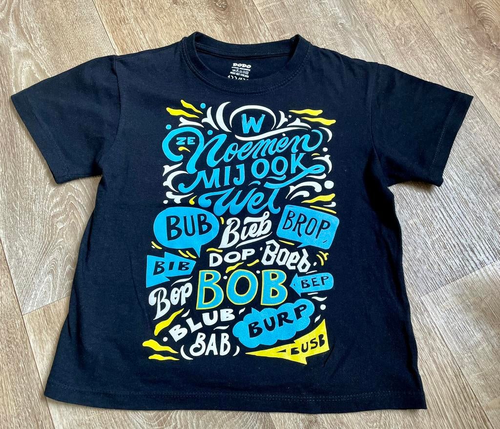 TE KOOP: t-shirt van Dodo maat 122/128 ZGAN, Ophalen of Verzenden, Zo goed als nieuw, Jongen of Meisje, Shirt of Longsleeve