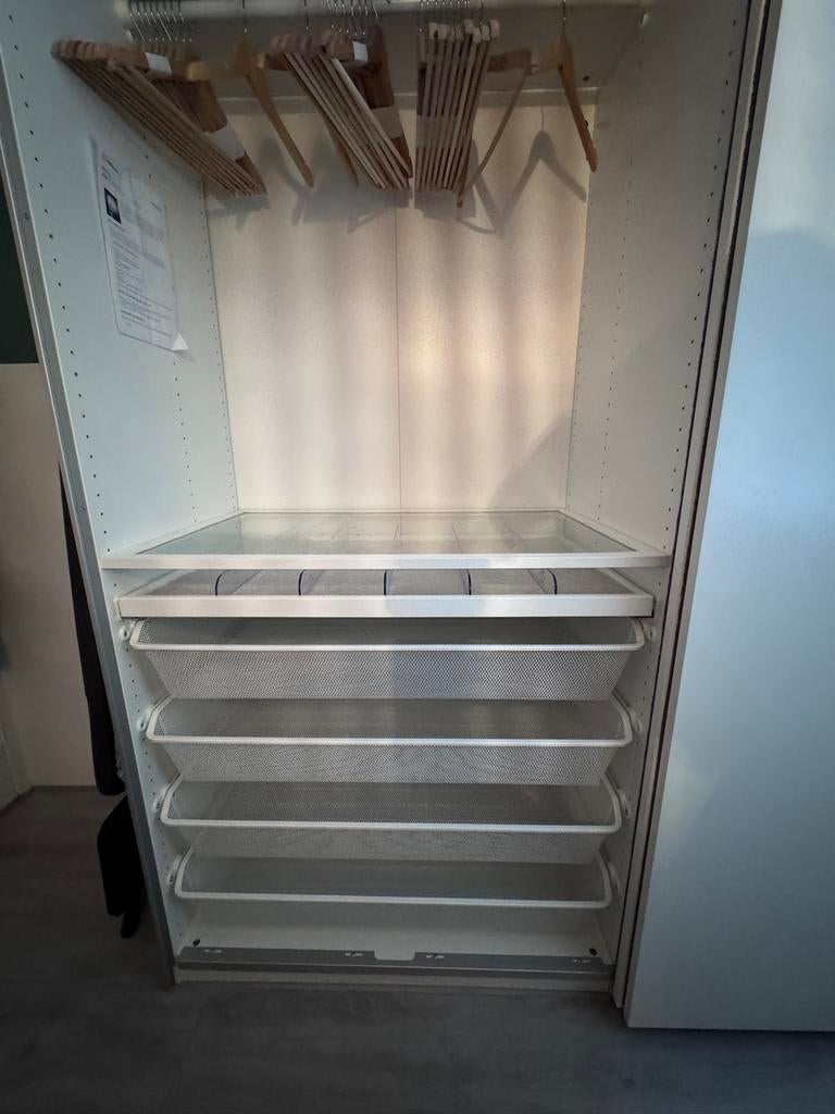 Ikea pax  komplement onderdelen. Wit 100x58 en 50x58, Ophalen, 200 cm of meer, 50 tot 100 cm, Zo goed als nieuw