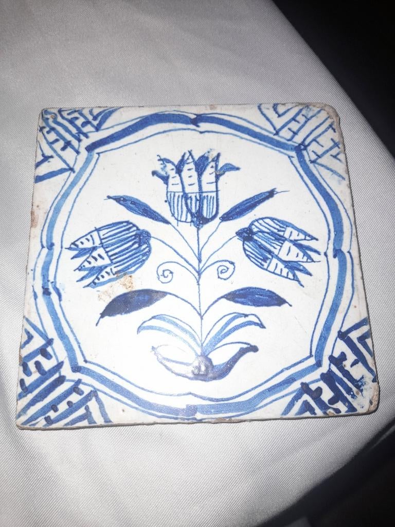 17e eeuwse tegel, Antiek en Kunst, Ophalen of Verzenden