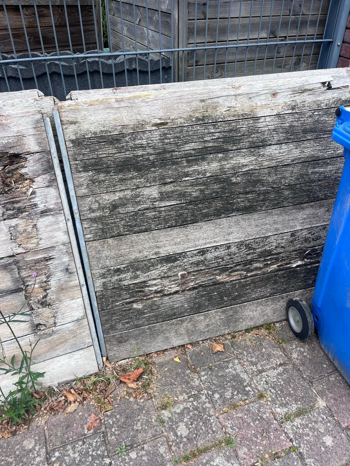 Gratis af te halen: 6 verrotte steenschotten (voor ijzer), Ophalen of Verzenden, Gebruikt, Overige typen
