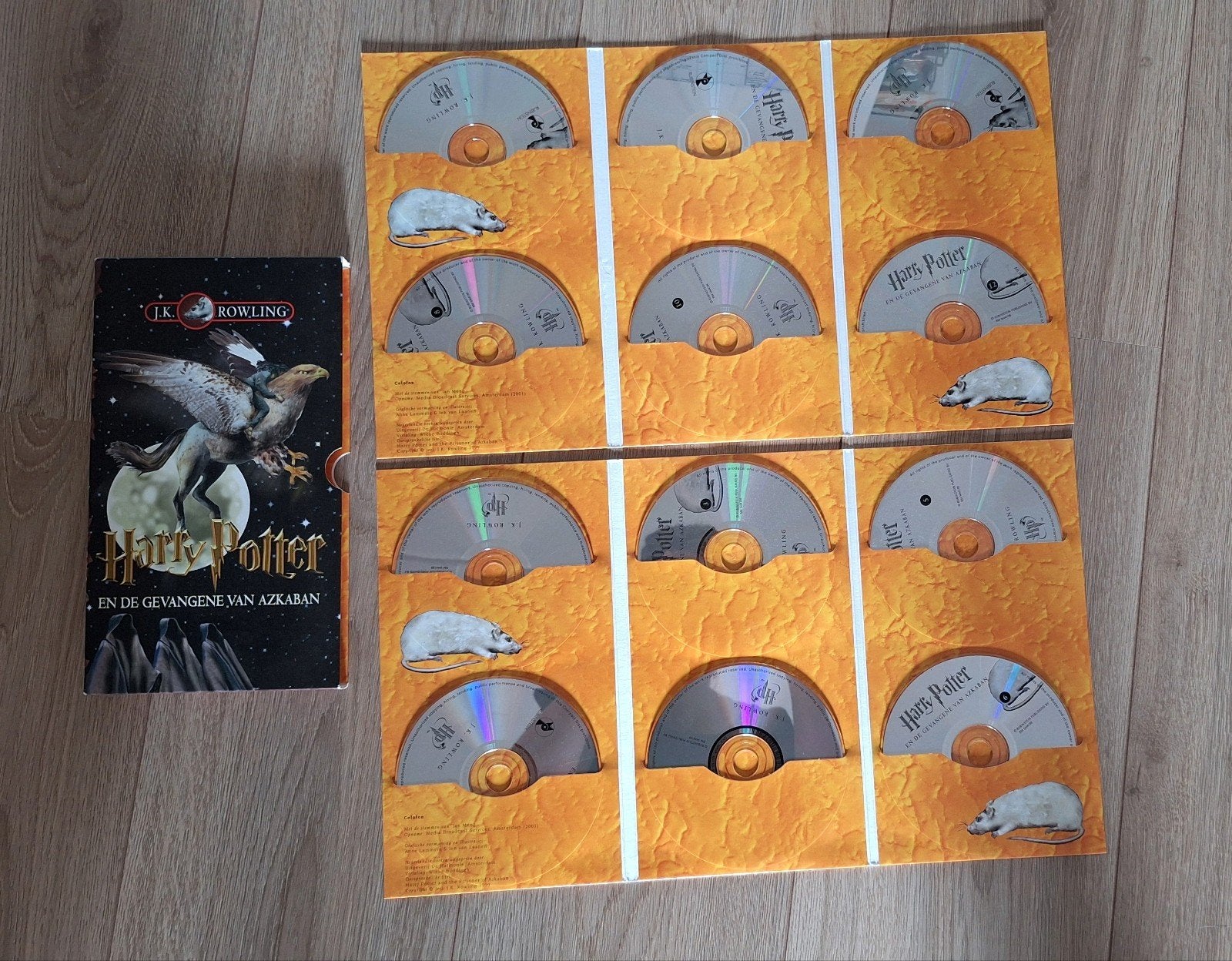 Harry Potter en de Gevangene van Azkaban luisterboek CD's, Boeken, Ophalen of Verzenden, J.K. Rowling, Cd, Kind