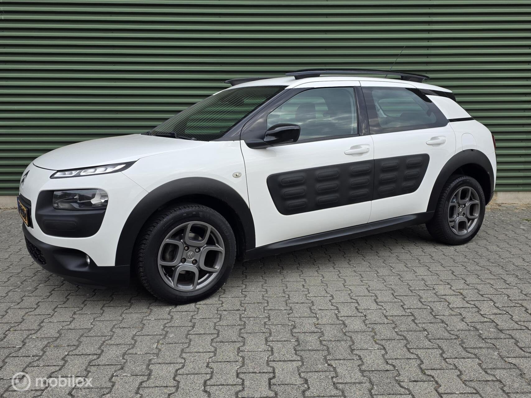 Citroen C4 Cactus 1.2 VTi Shine|Airco|2x Sleutel|Netjes!, Auto's, Voorwielaandrijving, Euro 5, Stof, Gebruikt