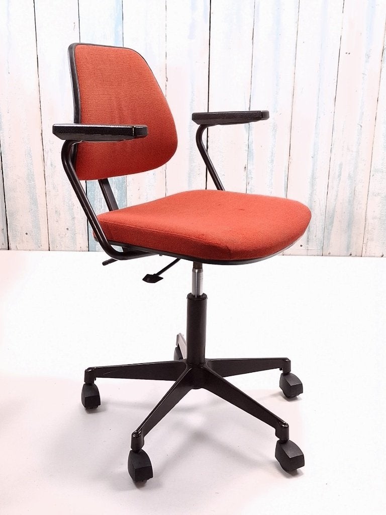 mooie Originele bureaustoel Stal & Stil Noorwegen, Huis en Inrichting, Stoelen, Ophalen, Gebruikt, Overige materialen, Gispen