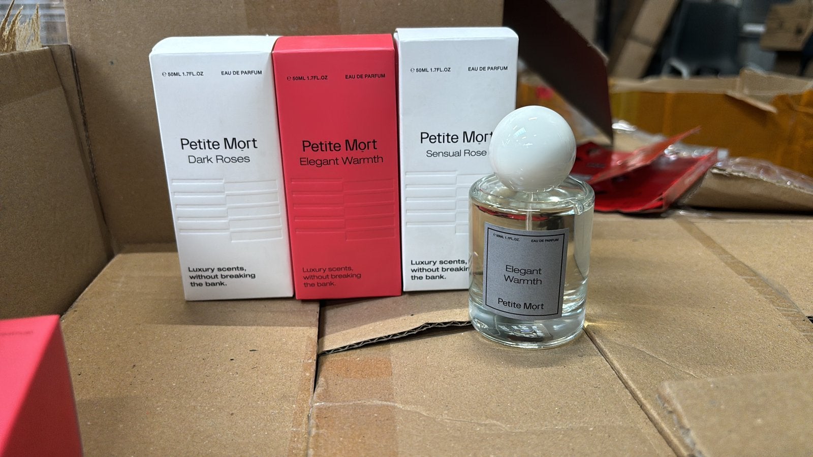 Partij parfum 100 stuks, Ophalen, -, -, Nieuw