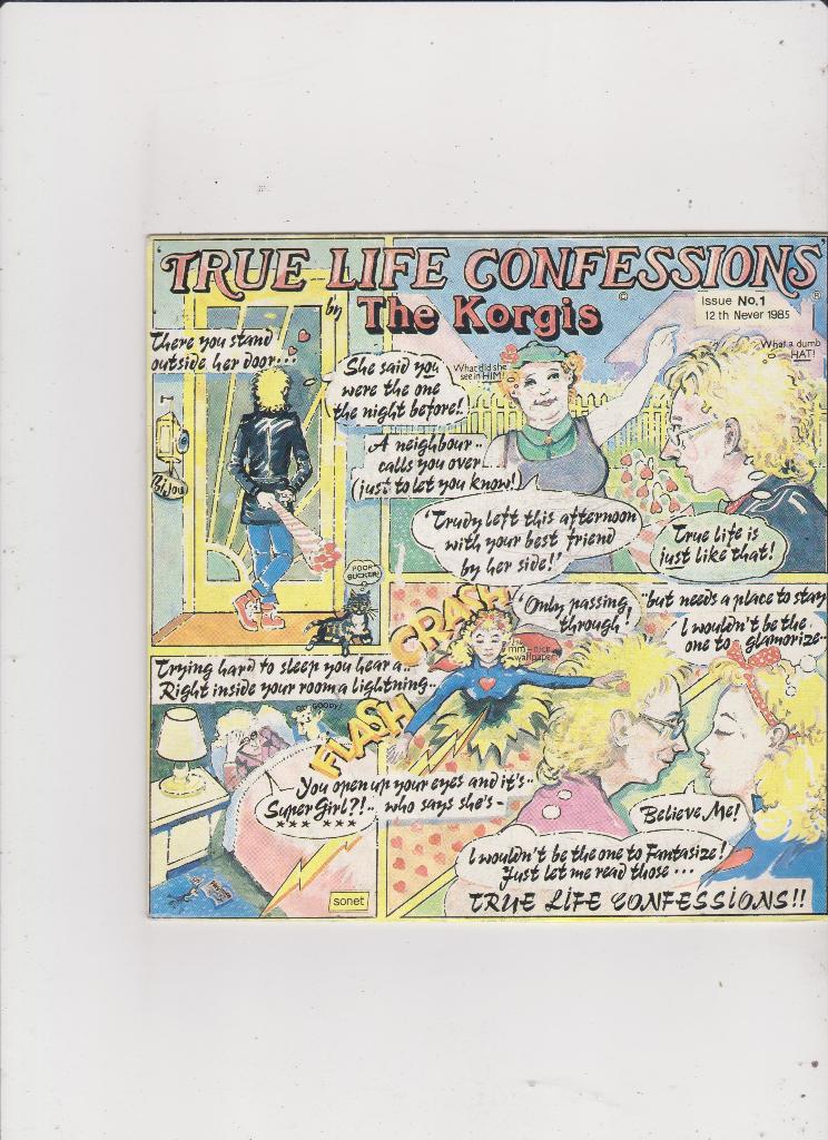 7" Single The Korgis - True life confession, Ophalen of Verzenden, Gebruikt, 7 inch, Pop