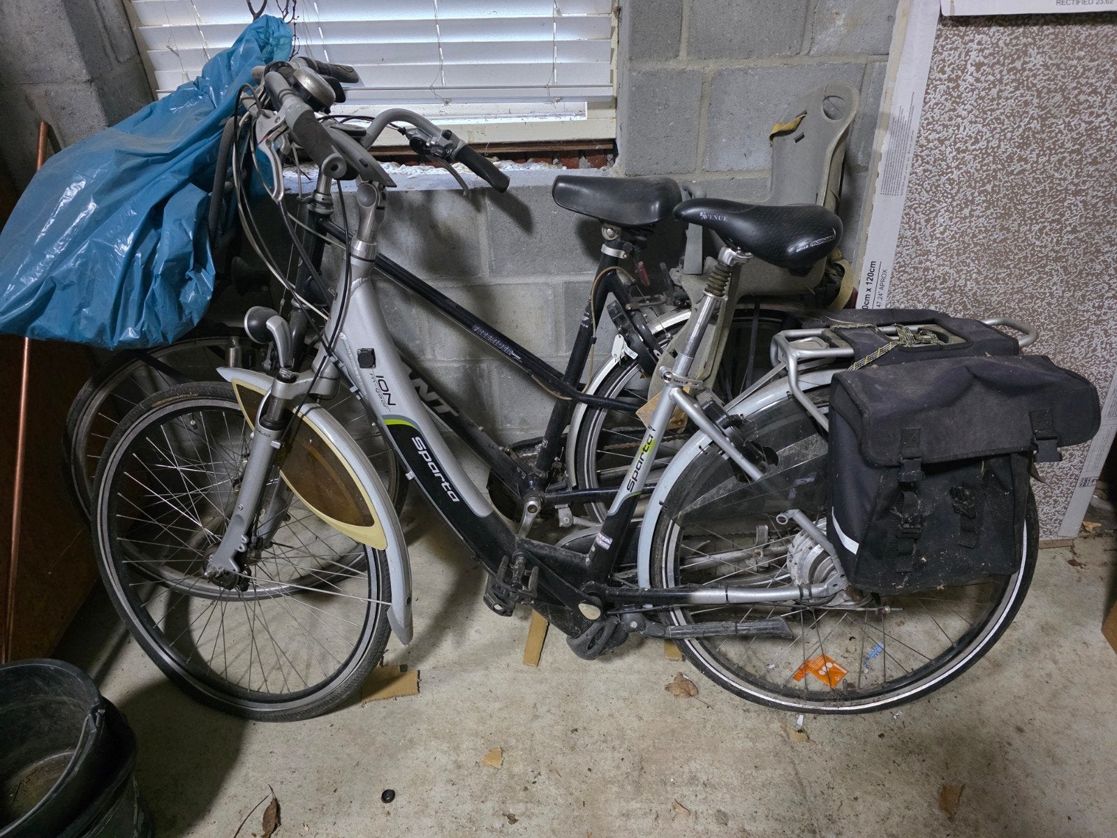 Sparta ION elektrische fiets met fietstassen, Ophalen, Sparta, Gebruikt, 51 tot 55 cm