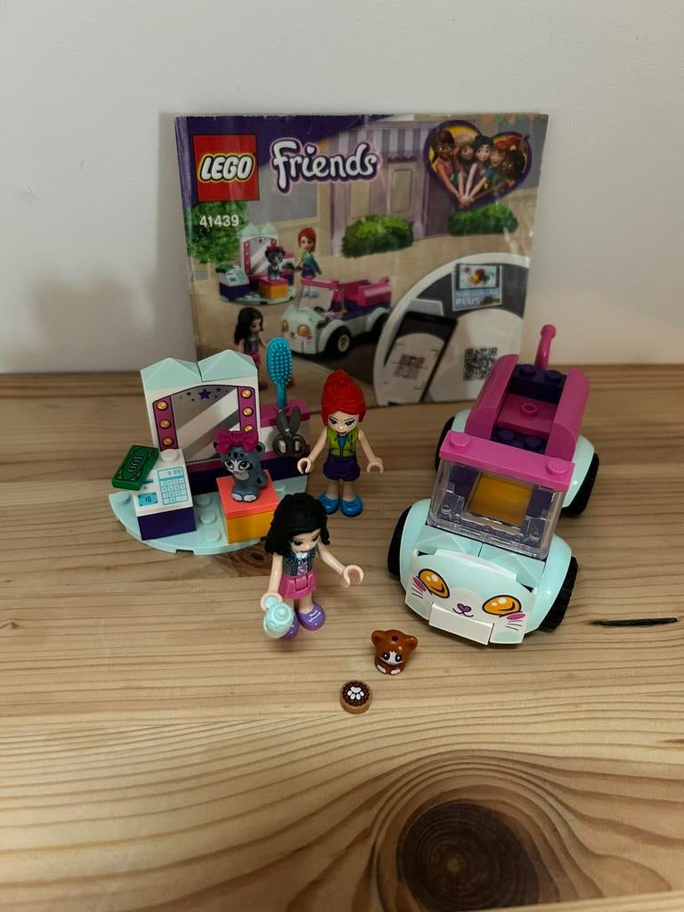 Lego friends 41439 kattenverzorgingswagen, Ophalen of Verzenden, Zo goed als nieuw