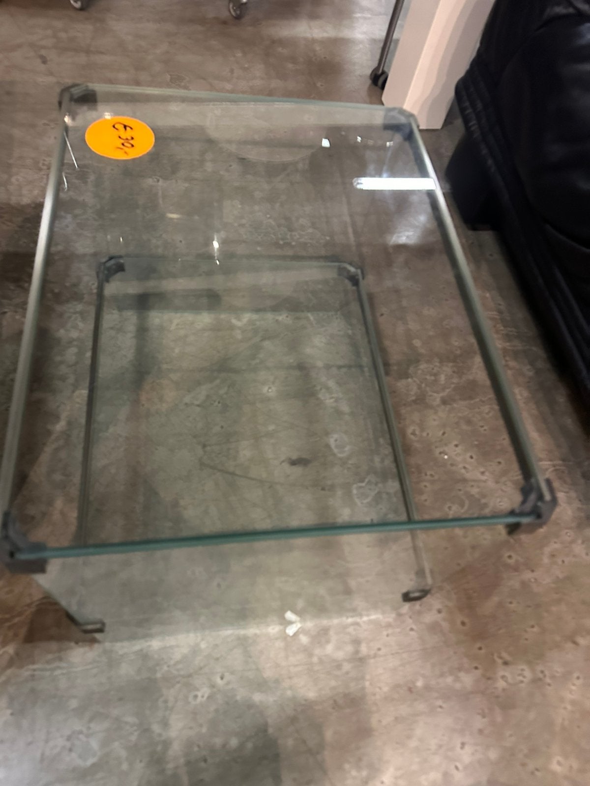 Design Glastafeltje, Minder dan 55 cm, Design, C, Ophalen of Verzenden