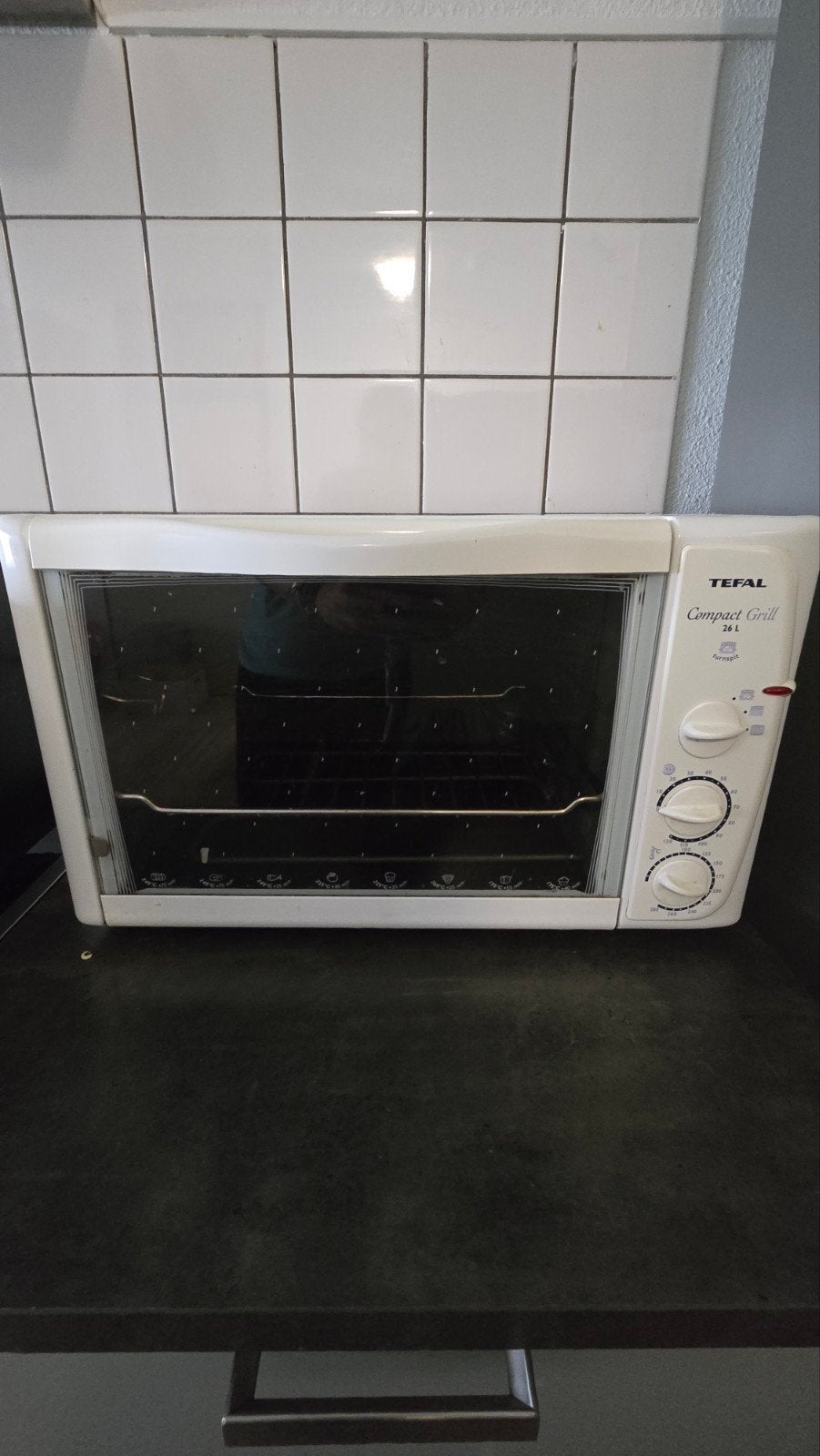 Tefal Compact Grill 26L Oven, Witgoed en Apparatuur, Ovens, Gebruikt, Vrijstaand, Oven met grill, Tefal, Minder dan 45 cm, 45 tot 60 cm