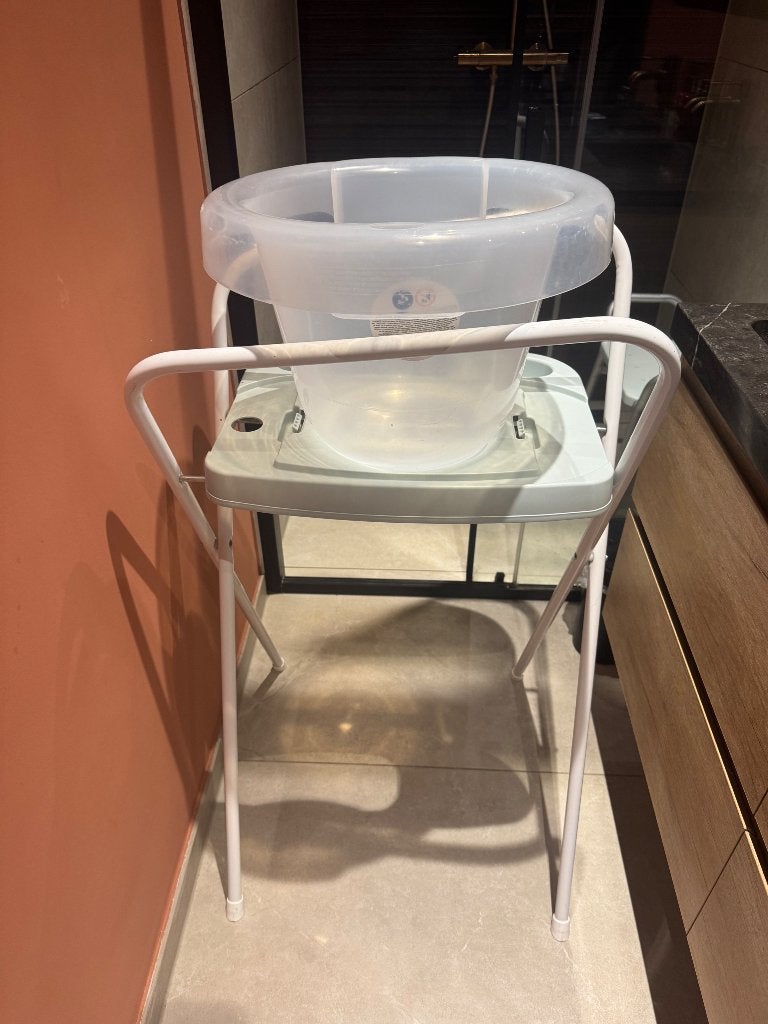 Tummy tub incl standaard, Ophalen, Tummy Tub, Zo goed als nieuw, Bébé-jou