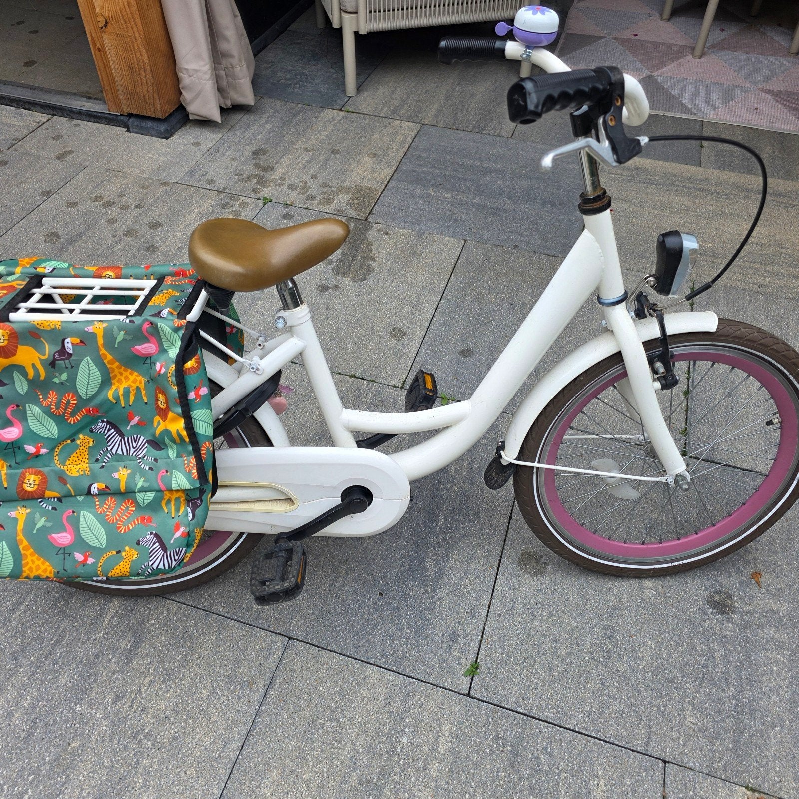 meisjesfiets 20 inch, Fietsen en Brommers, Ophalen, Gebruikt, 20 inch, Handrem