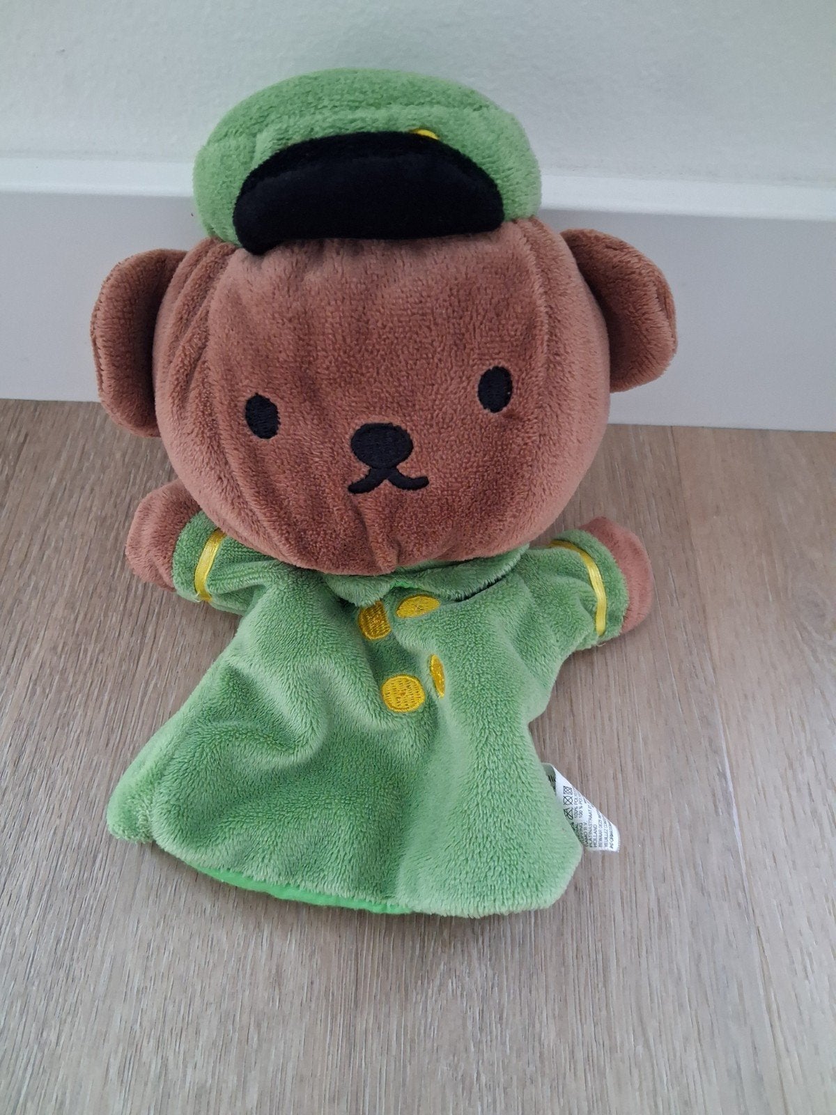 Knuffel handpop Boris Beer van Nijntje Dick Bruna L584, Ophalen of Verzenden, Zo goed als nieuw, Beer