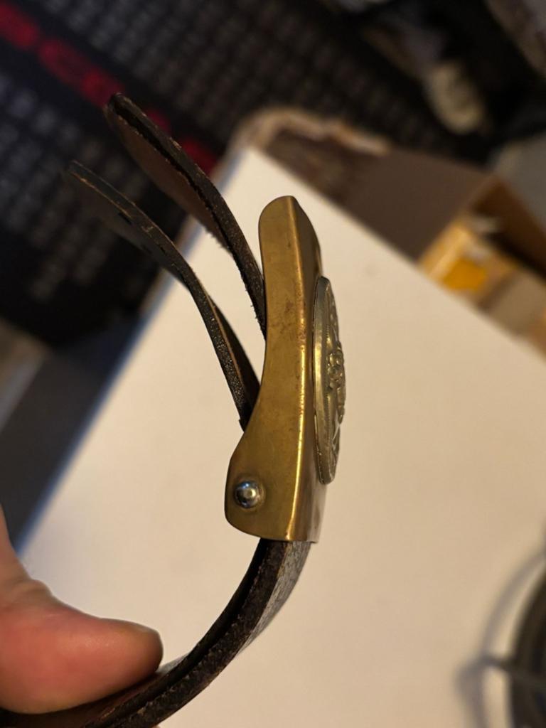 Originele riem met koppelslot - Sturmabteilung, Verzamelen, Militaria | Tweede Wereldoorlog, Ophalen of Verzenden, Nederland, Kleding of Schoenen