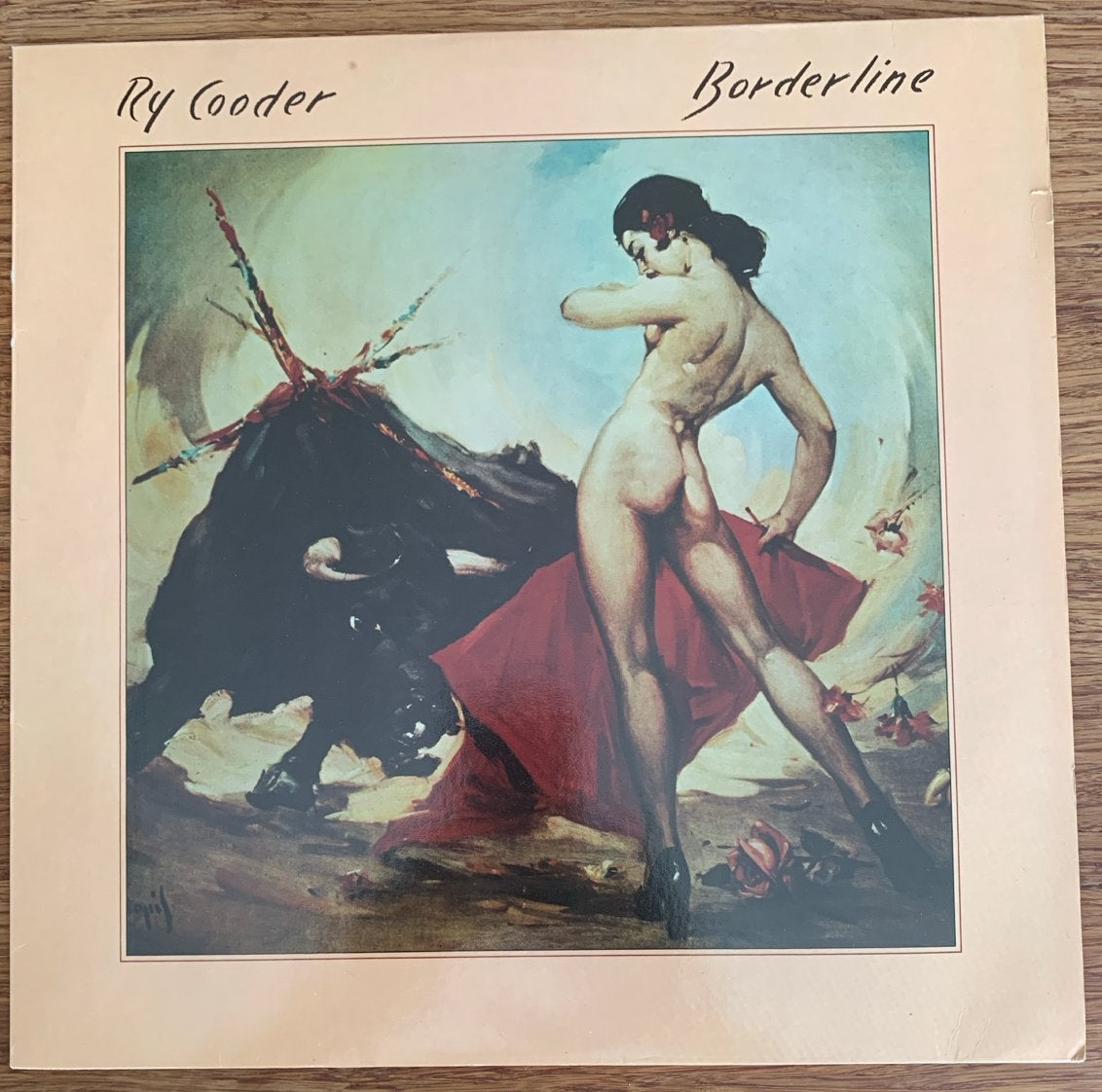 Ry Cooder - Borderline LP (Pop, Rock), LP, Gebruikt, Pop, Ophalen of Verzenden