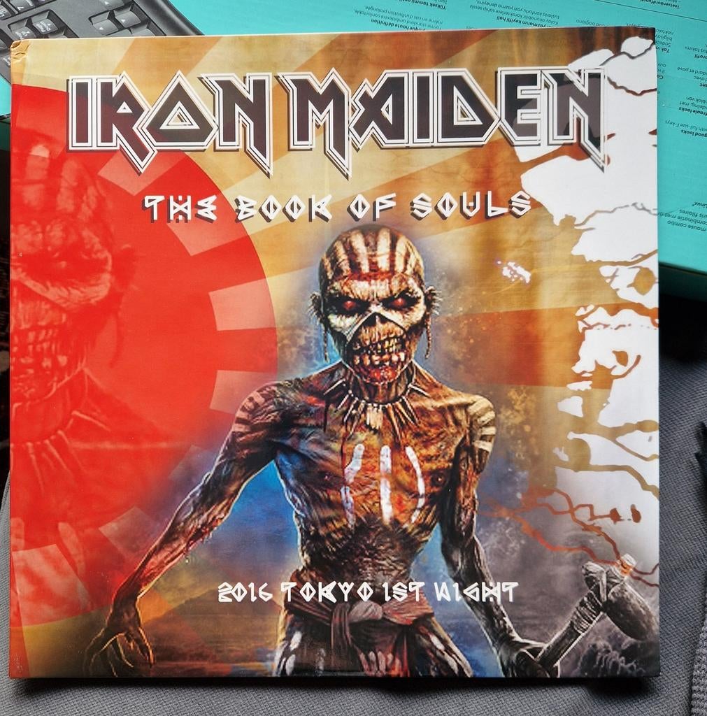 Iron maiden book of souls 2016 Tokyo, Ophalen of Verzenden, Zo goed als nieuw