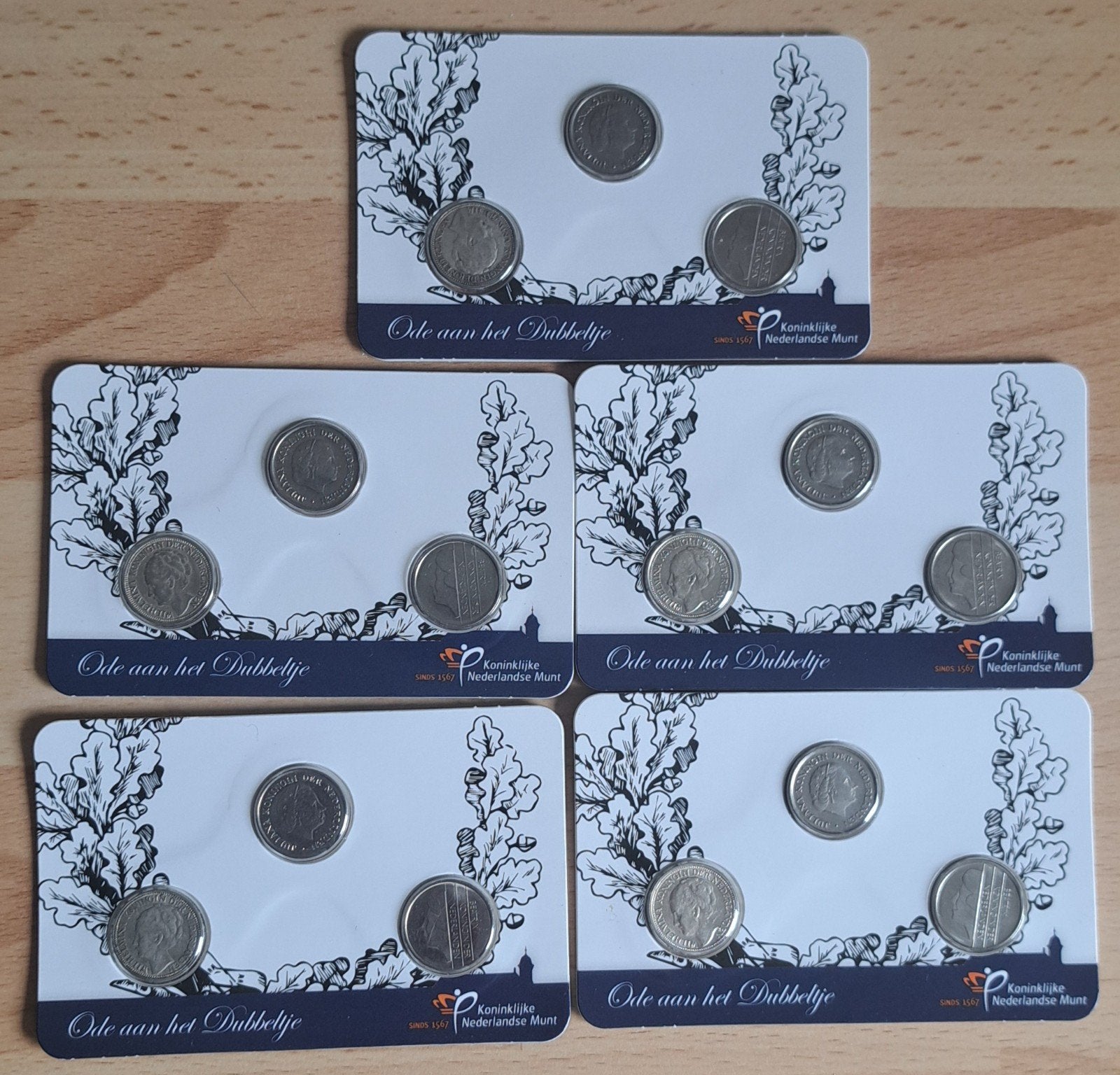 5 of 10 X Ode aan het dubbeltje, Ophalen of Verzenden, Koningin Juliana, 10 cent