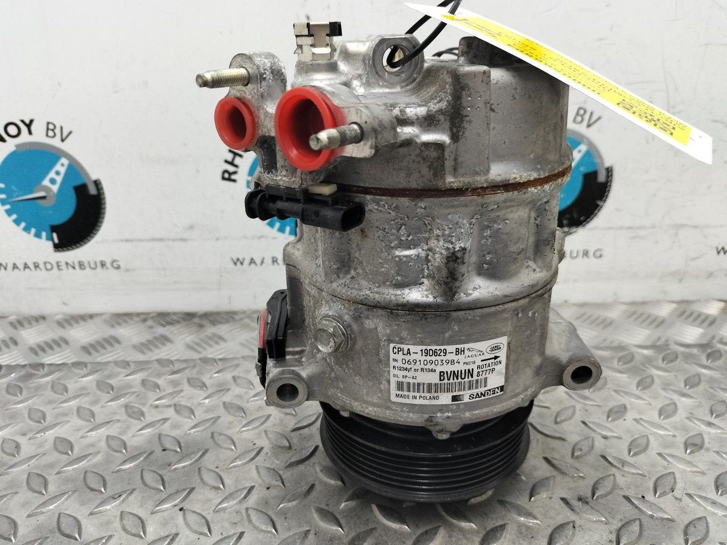 LANDROVER DISCOVERY SPORT AIRCO COMPRESSOR / AIRCOPOMP 2019, Ophalen of Verzenden, Gebruikt, Stiba lid