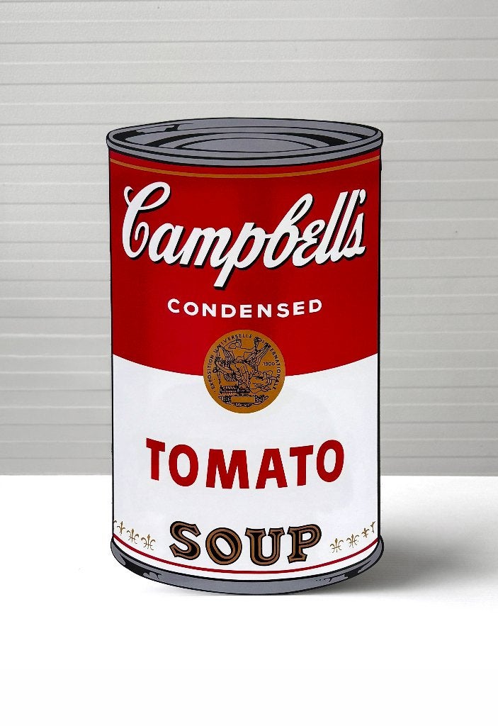 Reclamebord Campbell’s soup, aluminium, 27x46cm cm, Ophalen of Verzenden, Nieuw, Reclamebord