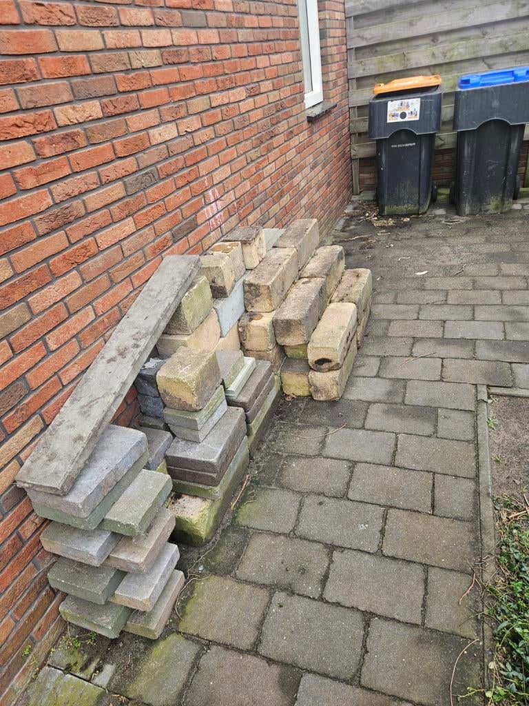Gratis stenen en tegels, zelf ophalen, Gebruikt, Overige typen, Ophalen of Verzenden, 10 m² of meer