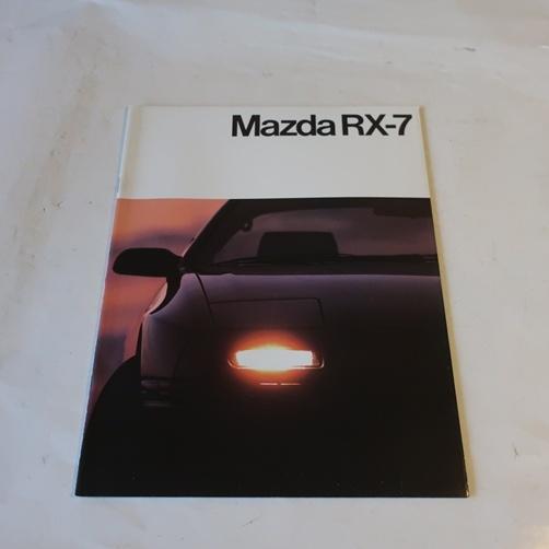 Mazda RX7 RX 7 1986 folder NL tekst brochure, Boeken, Ophalen of Verzenden, Zo goed als nieuw, Mazda