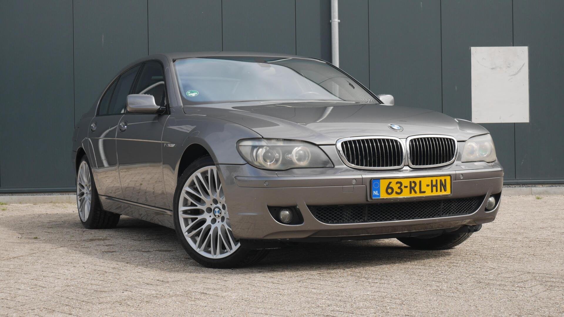 BMW 760i V12 Xenon Leer Schuifdak 20" LM-velgen, Auto's, Automaat, Achterwielaandrijving, Gebruikt, 12 cilinders