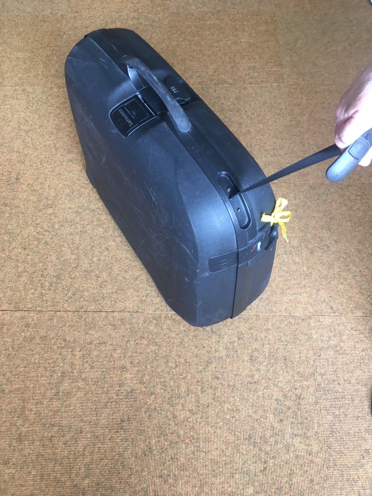 Samsonite Hardschalen vliegtuigkoffer, Hard kunststof, Zo goed als nieuw, 70 cm of meer, Minder dan 35 cm