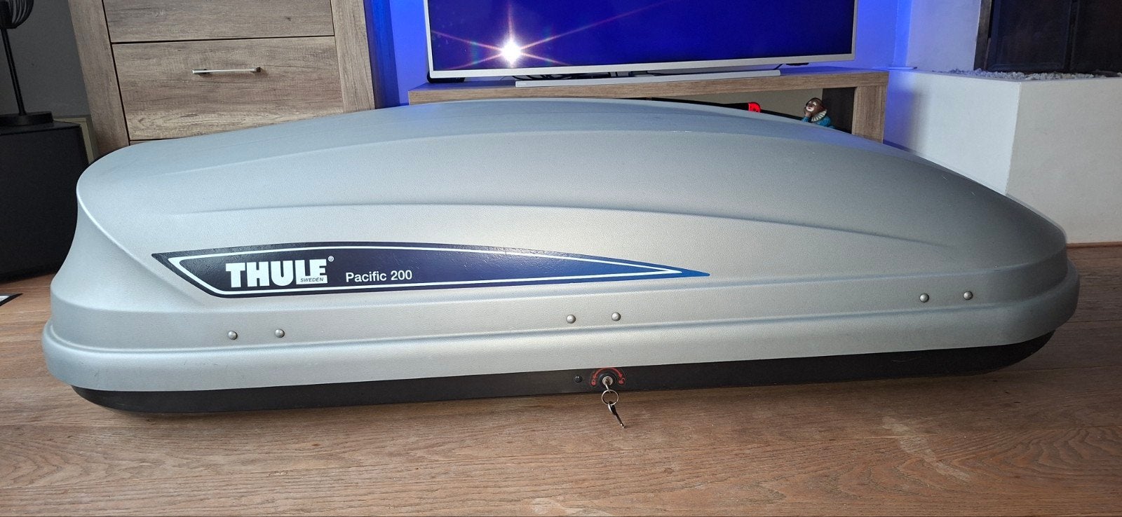 Thule Pacific 200 dakkoffer, Ophalen, Gebruikt