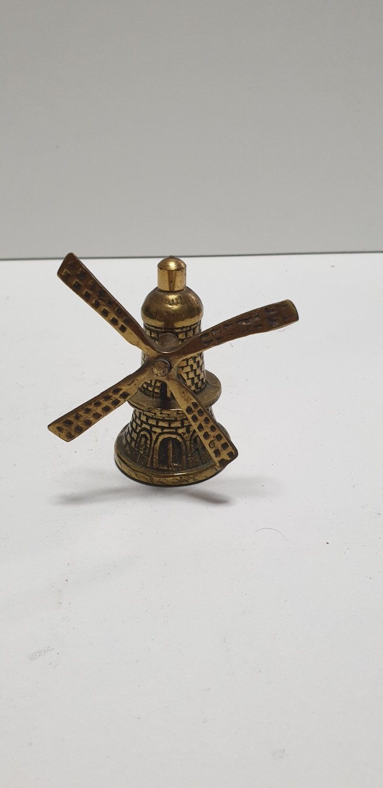2165) Antiek koperen molen decoratie, Ophalen of Verzenden