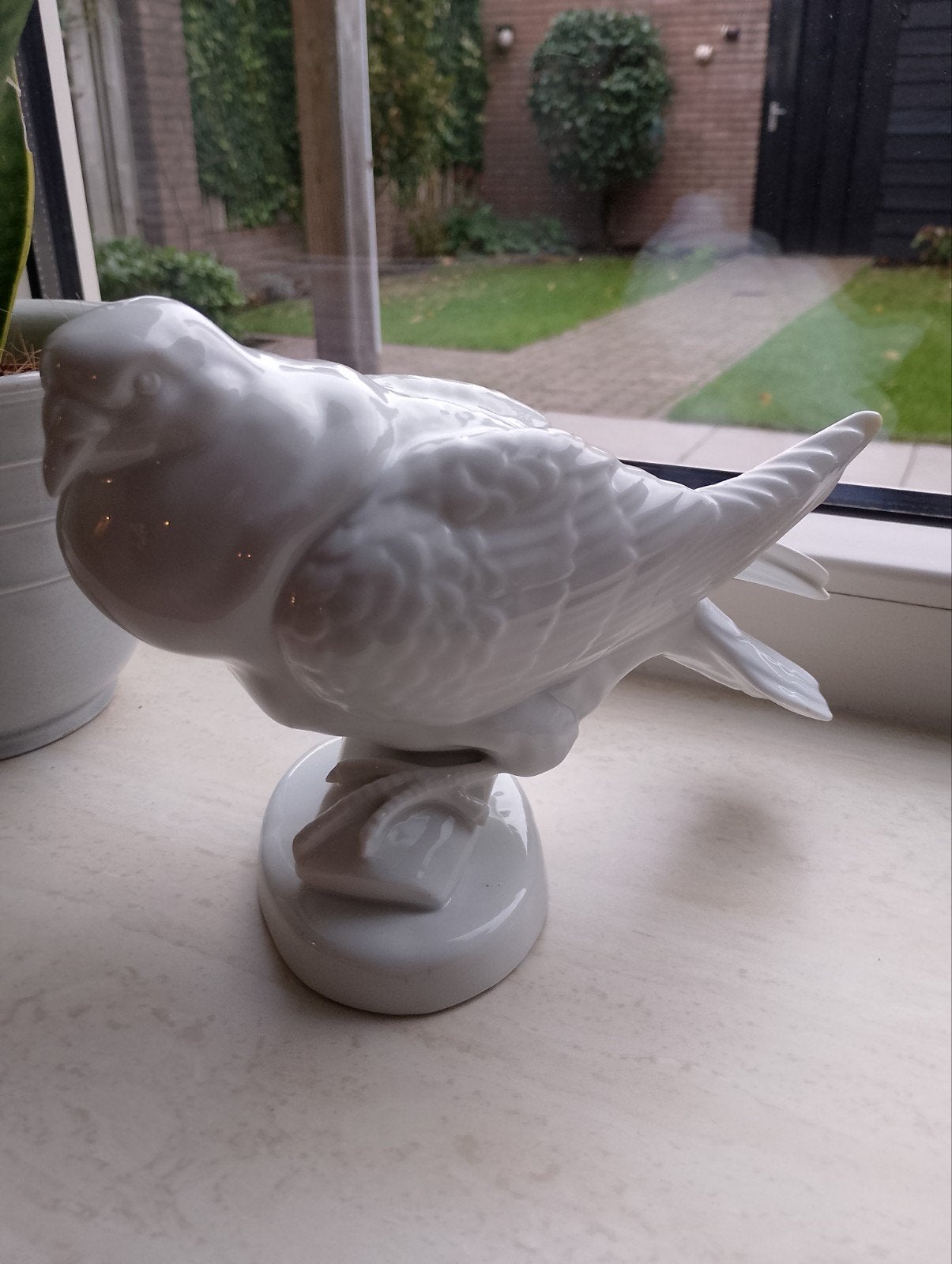 Art Deco FRAUREUTH duif beeld, Ophalen of Verzenden