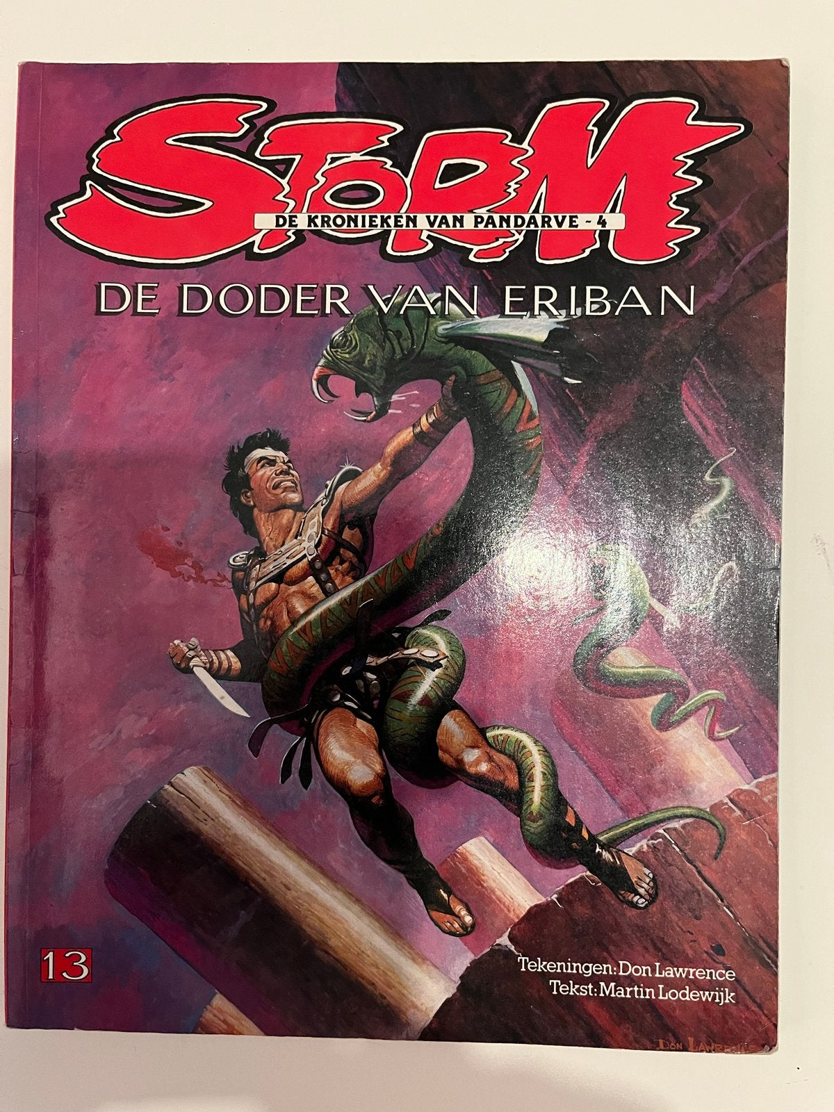 Storm - De Kronieken van Pandarve 4: De Doder van Eriban, Eén stripboek, Verzenden, Gelezen