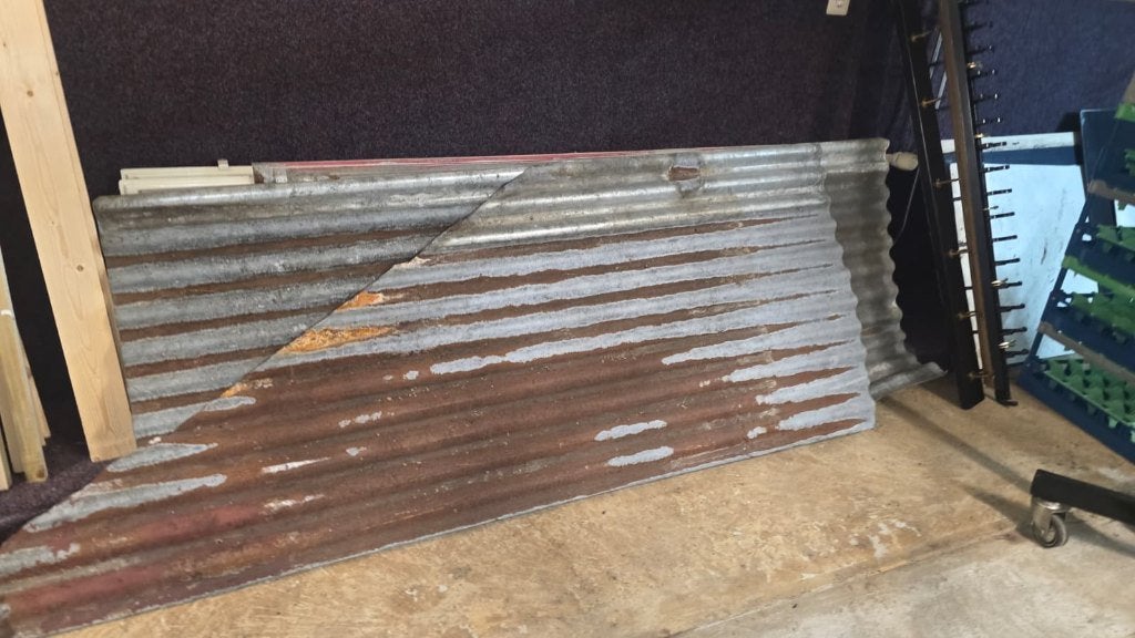 Gegalvaniseerde golfplaten, Ophalen, Gebruikt, Overige kleuren, 15 m² of meer