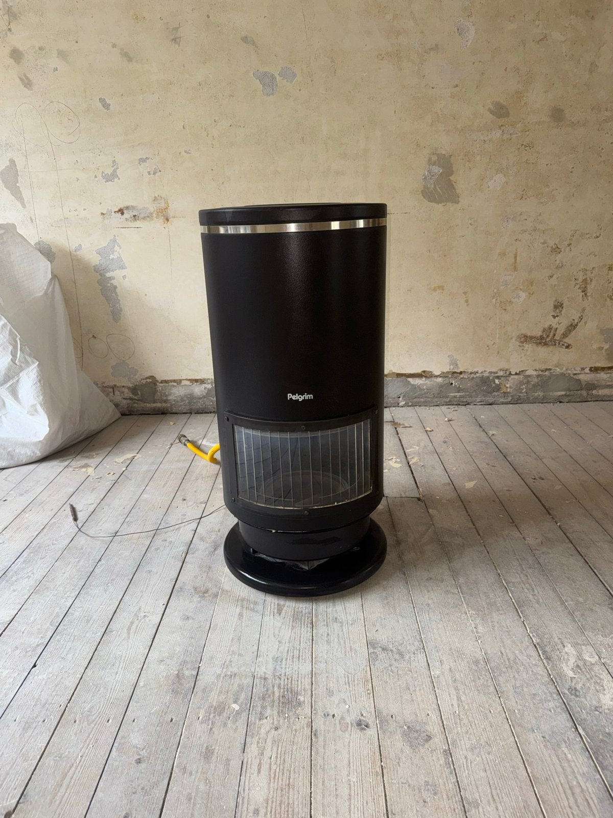 Pelgrim Bambino 70T TTB Zwart Gaskachel - Zo goed als nieuw, Huis en Inrichting, Kachels, Ophalen, Gas, Zo goed als nieuw, Vrijstaand