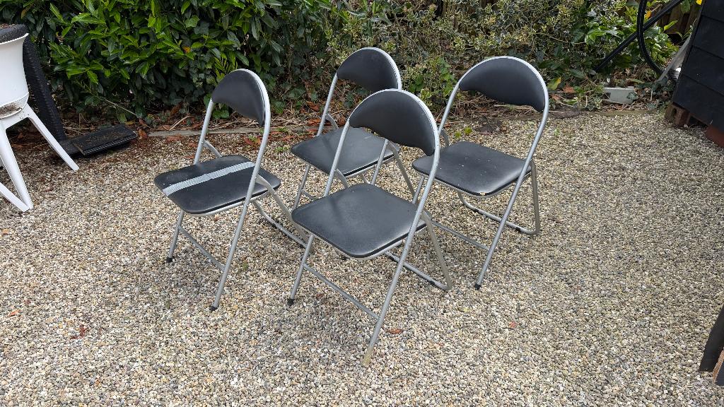 tuin, Ophalen, Gebruikt, Metaal, Stapelbaar