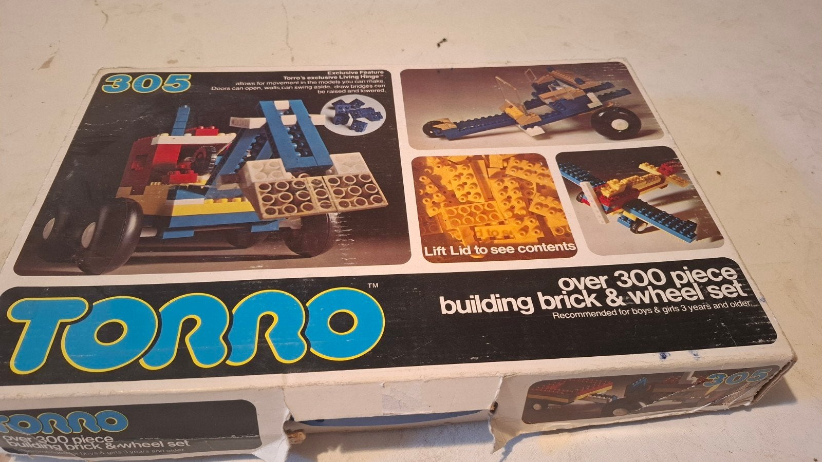 Vintage Torro 305 Bouwstenen Set, Ophalen of Verzenden, Gebruikt, Overige merken