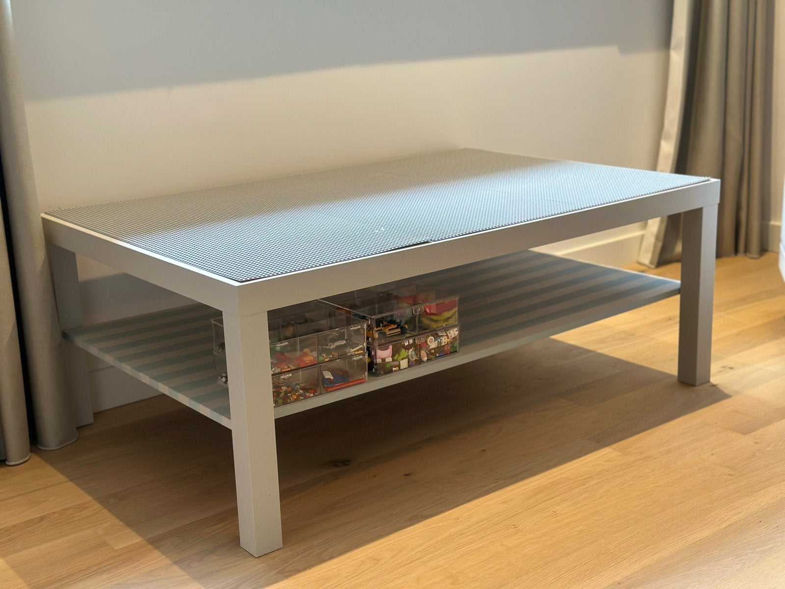 Lego speeltafel met opbergruimte, Ophalen, Gebruikt, 100 tot 150 cm, 50 tot 100 cm
