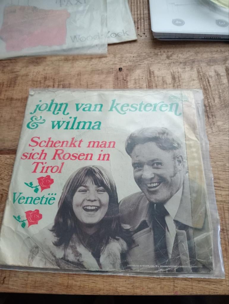 John van Kesteren en Wilma - schenkt man sich rosen in tirol, Ophalen of Verzenden, Zo goed als nieuw, Overige formaten, Levenslied of Smartlap