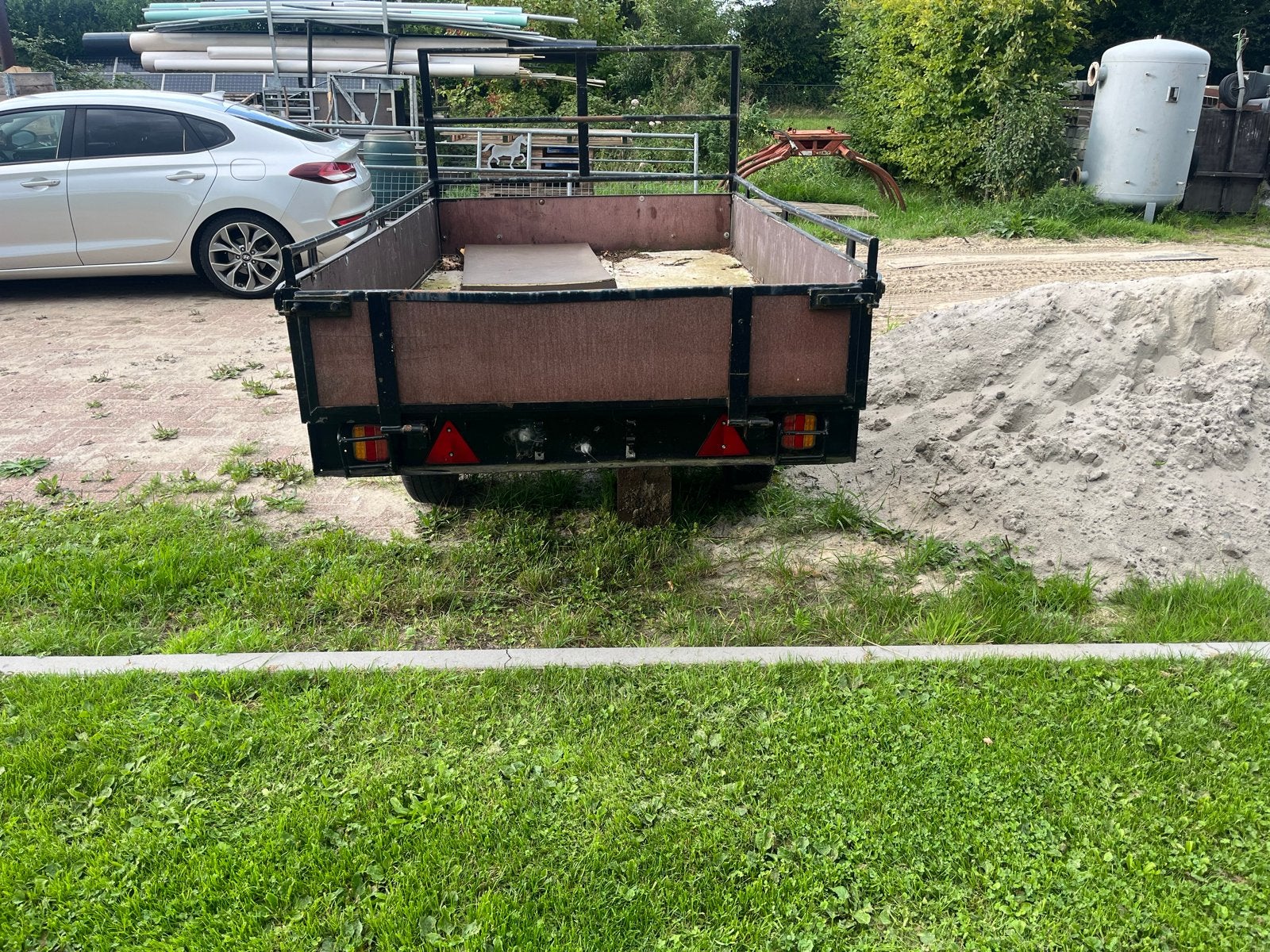 Aanhanger 750kg - Ideaal voor diverse klussen, Ophalen of Verzenden, Gebruikt