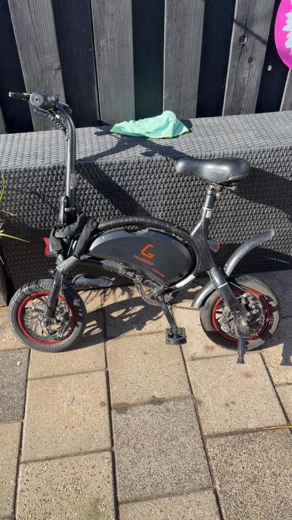 Kugoo elektrische fiets - Inklapbaar en gemakkelijk, Overige merken, Minder dan 30 km per accu, Gebruikt, Ophalen of Verzenden