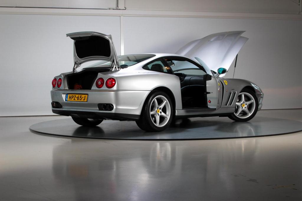 1998 Ferrari 550 Maranello | 69.720 km | Gedocumenteerd, Auto's, Ferrari, Euro 2, Achterwielaandrijving, Gebruikt, Zwart