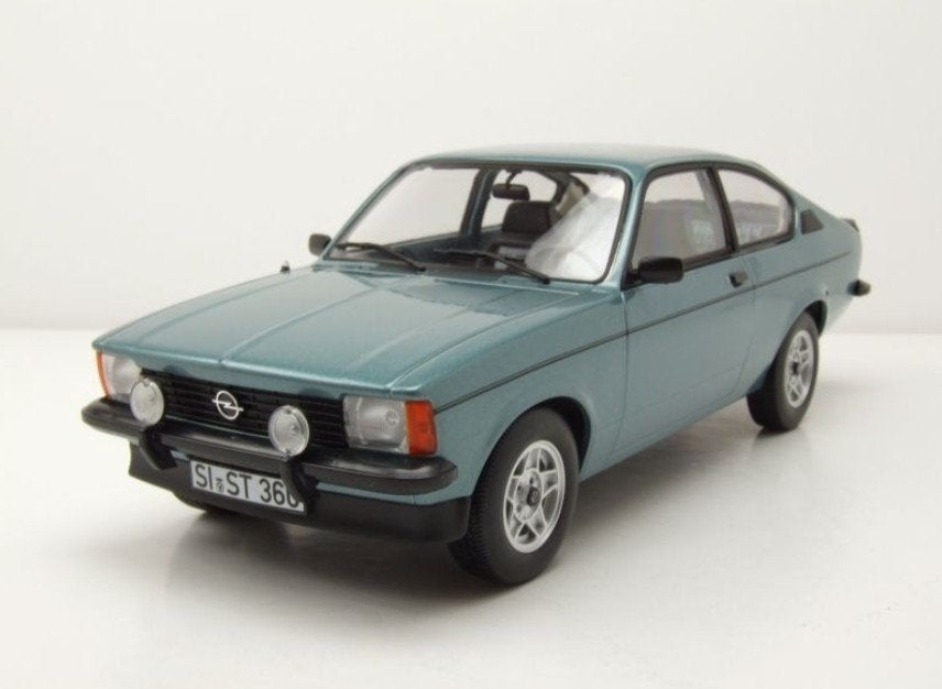 1:18 Opel Kadett C Ralley Winterfest  1978 Groen/blauw Norev, Hobby en Vrije tijd, Modelauto's | 1:18, Ophalen of Verzenden, Nieuw