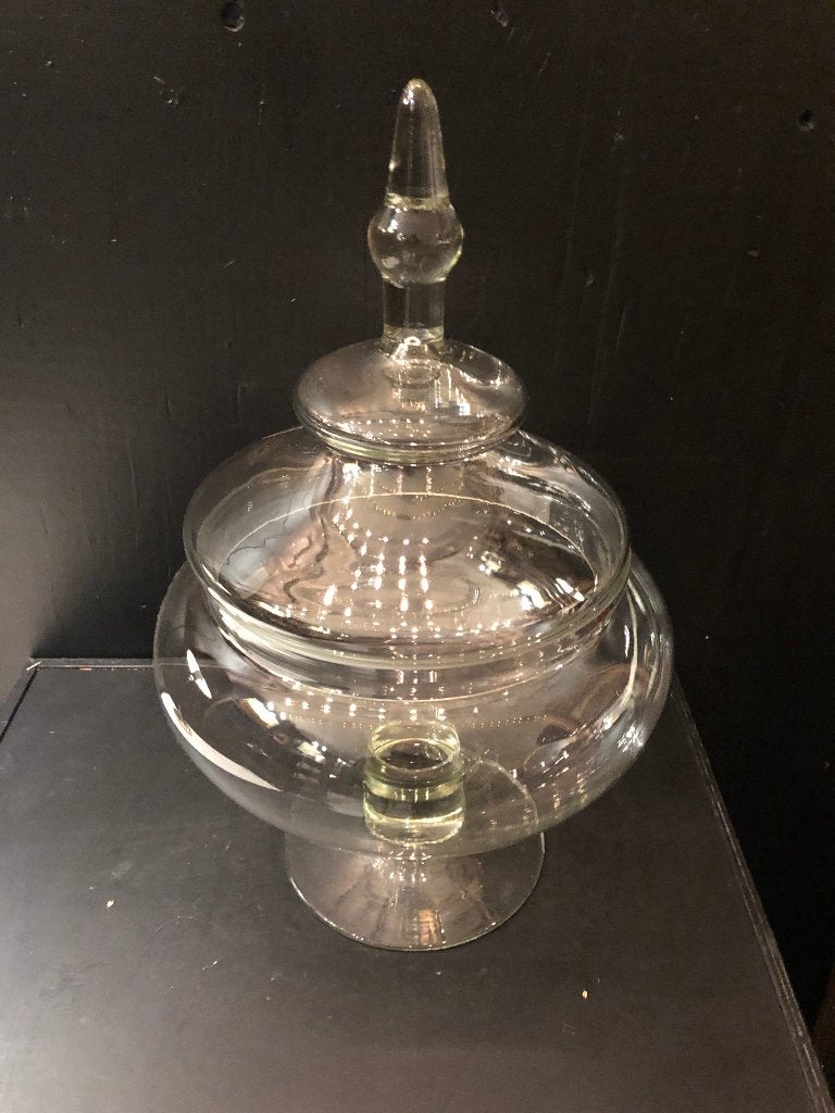 Grote Glazen Apothekerspot (apothecary jar) of Bonbonnière., Ophalen of Verzenden
