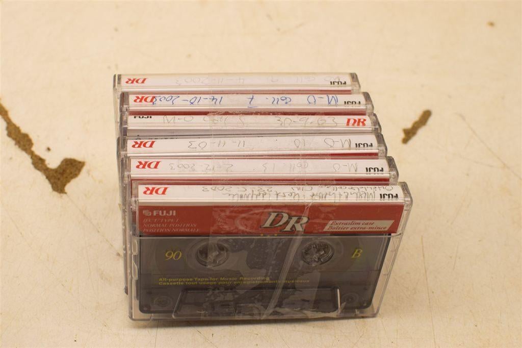 6 stuks DR cassettebandjes 45029, Ophalen of Verzenden, Gebruikt, Overige genres, 1 bandje