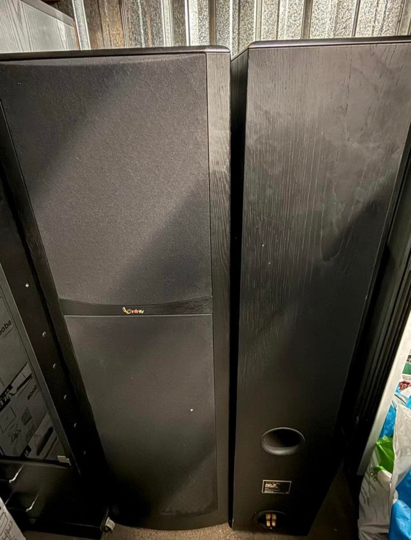 Infinity Kappa 100 Luidsprekers + kleine speakers, Ophalen, Zo goed als nieuw, Speakerset