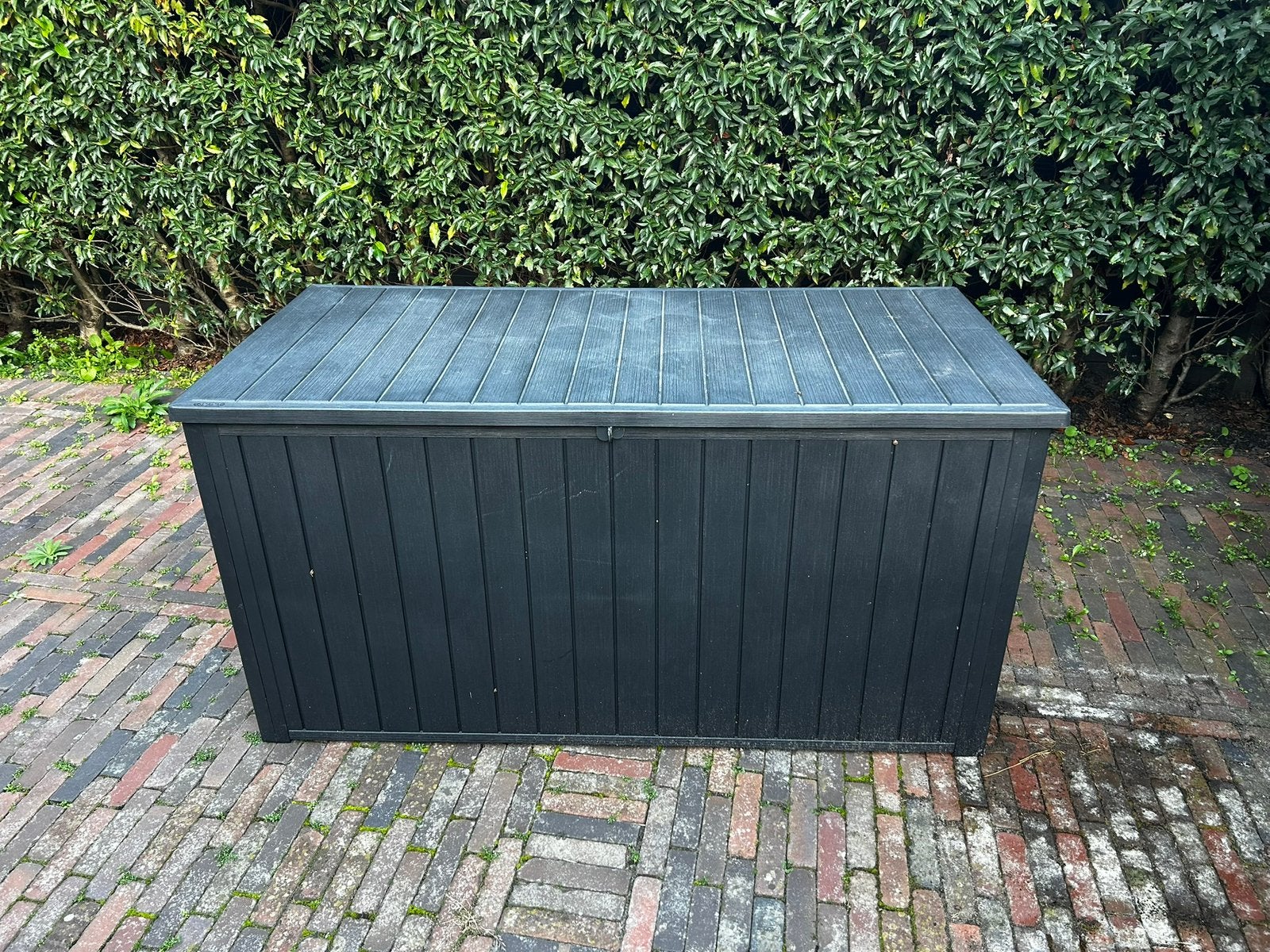 Opbergbox tuin tuinkussens KETER, Tuin en Terras, Ophalen, Zo goed als nieuw, Kunststof, Containerberging
