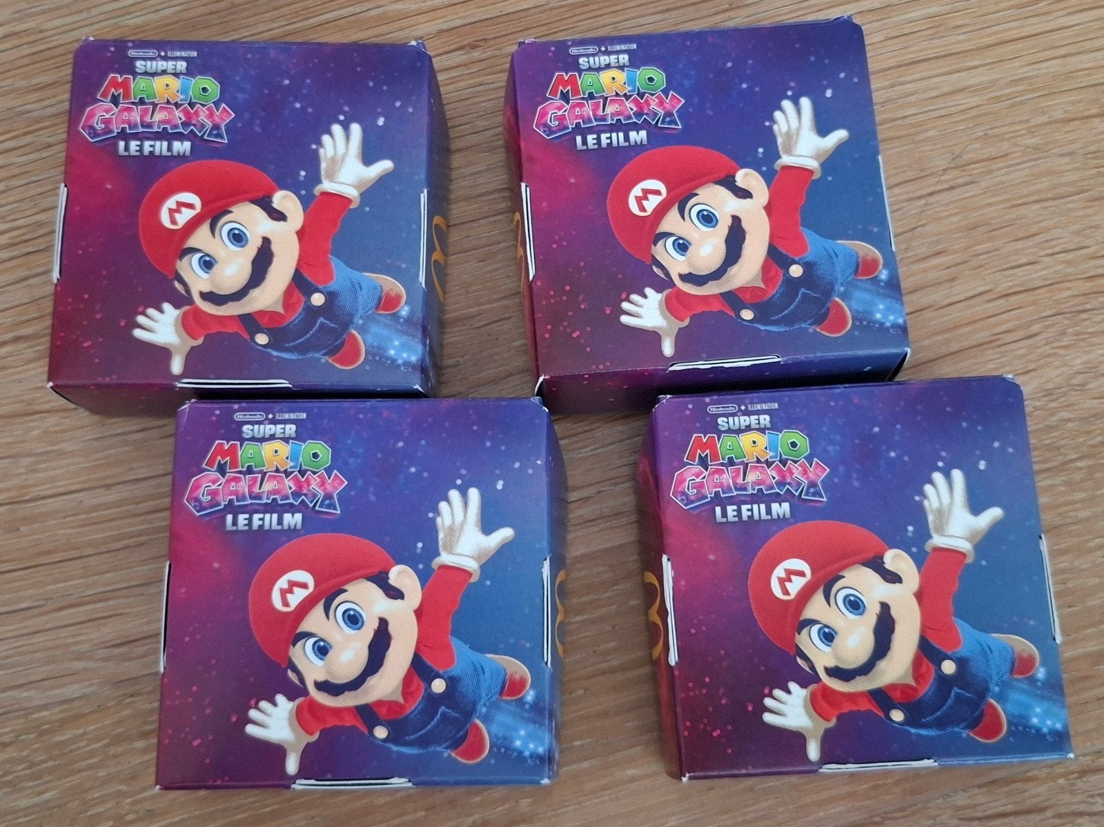 Complete set van 4 McDonald's Super Mario Galaxy munten, Ophalen of Verzenden, Nederland, Munten